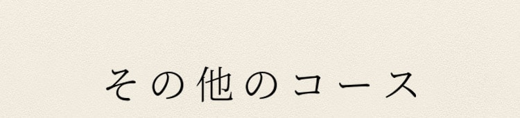 その他のコース